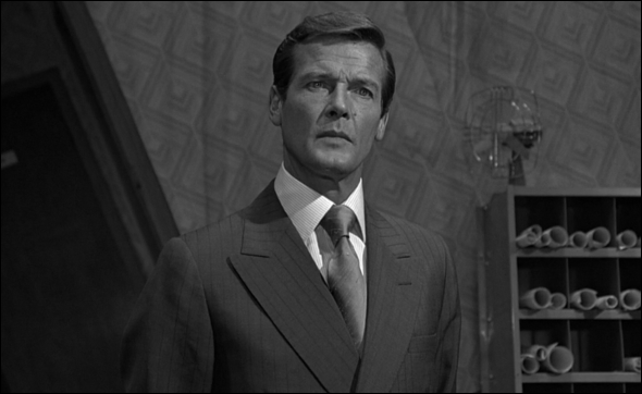 Photograph of Roger Moore