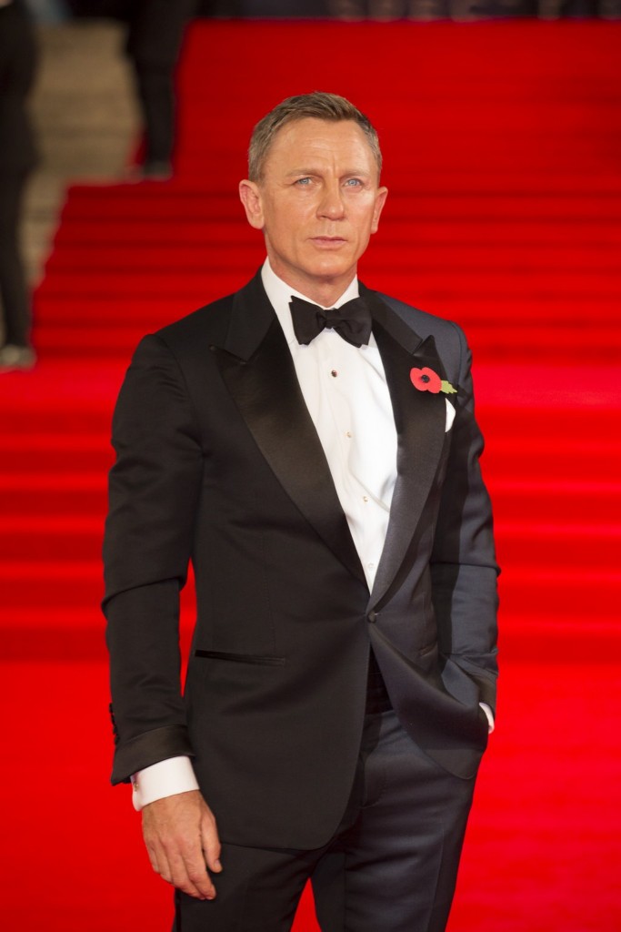 Daniel Craig at the Spectre world premiere