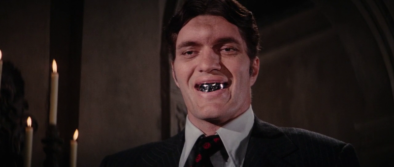 Richard Kiel as Jaws smiles in The Spy Who Loved Me (1977)