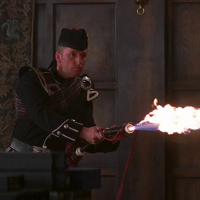 Bagpipe Machine Gun/Flamethrower