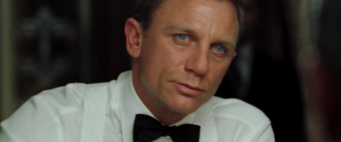 Bond's winning look