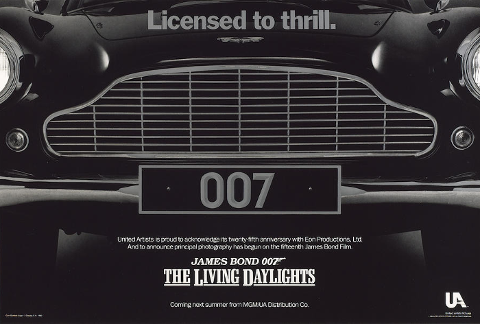 The Living Daylights (1987) teaser poster